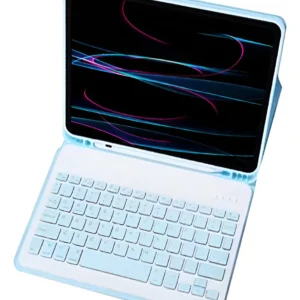 Teclado Bluetooth + Prova De Quedas Capa Para Samsung Tab A8