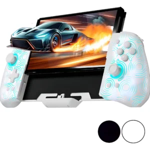 Controle Sem Fio Funlab F04 Para Nintendo Switch OLED Com RGB