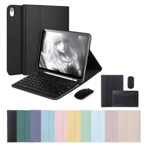 Capa Para Tab S6 Lite Teclado Bluetooth + Mouse Bluetooth