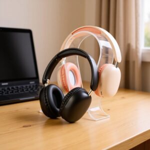 Fábrica Nova Exportar Exportar Headset Sem Fio Montado na Cabeça Usável Novo Headset Bluetooth Montado na Cabeça Personalização OEM