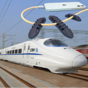 Cross-border dedicated to cartoon data cable organizer self-adhesive traceless wire fixer desktop storage finishing winder