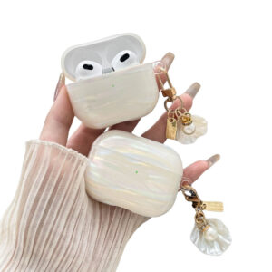 Suitable for AirPods 1/2 Generation Bluetooth Headset Protective Cover 3Rd Generation Pro Artificial Shell Pattern Pro2 Soft Shell Wholesale