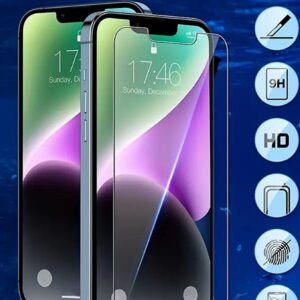 Apple 13 14 15 16 17 Half-Screen Tempered Glass iPhone 15 Phone Screen Protector 16 Pro Max Edge-To-Edge Film 0.3