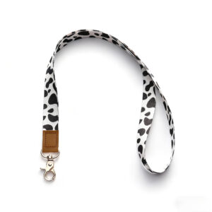 1 Cow Pattern Mobile Phone Lanyard, Neck Hanging Mobile Phone Diagonal Lanyard, Men's and Women's Mobile Phone Case Gasket Lanyard