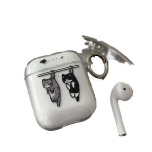 Transparent Shell for Apple Wireless Bluetooth Earphone Case airpods1/2nd Generation Protective Cover 3rd Generation Protective Shell New