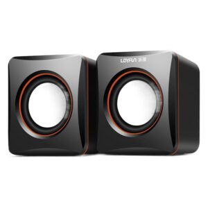Lefang Small Square USB Desktop 2.0 Small Speaker Desktop Computer Notebook Small Speaker Computer Accessories Wholesale
