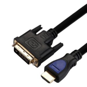 HDMI to Dvi Adapter for Computer to Tv 1080P Dual Magnetic Ring Monitor Oxygen-Free Copper Plated Cross-Border Wholesale