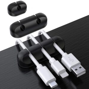 Desktop Charging Data Cable Organiser Mouse Cable Earphone Cable Storage Clamp Car Self-adhesive Winding Clamp