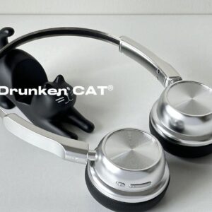 Fones de ouvido Bluetooth sem fio retro de alta aparência, com cancelamento de ruído, para esportes, longa duração, fones de ouvido estudantis, venda por atacado diretamente da fábrica