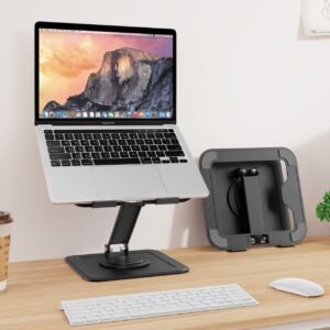 Aluminum Alloy Desktop Tablet PC Bracket Notebook Radiator Bracket Single Arm Rotating Bracket Lazy Man Bracket