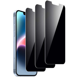 Suitable for iPhone 17 16 15 Promax Half-Screen Privacy Film Xr Dark Black 14 High Transparency Apple 13 Phone Protection