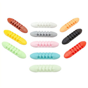 Creative new seamless self-adhesive desktop cable mouse clip wire Winder data cable fixer