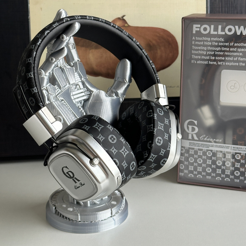 2025 Novos Fones de Ouvido Sem Fio Bluetooth 5.3 Estilo Retrô Americano Over-Ear com Graves Potentes para Celulares e Computadores - Imagem 10