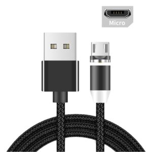 Magnetic suction data line usb fast charging three-in-one multi-function mobile phone charging line round head magnetic suction line