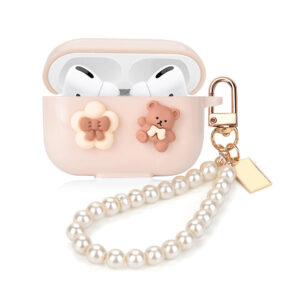 Cartoon Cute Three-Dimensional Bear Bluetooth Headphone Cover AirPods 1St Generation/2Nd Generation/3Rd Generation Protective Case Airpodspro