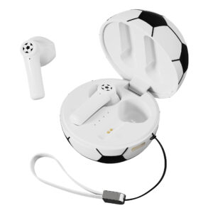 Fone de Ouvido Bluetooth de Futebol da Copa do Mundo 2026 Pequeno e Exquisito Presente da Copa do Mundo Futebol Basquete Tênis Beisebol