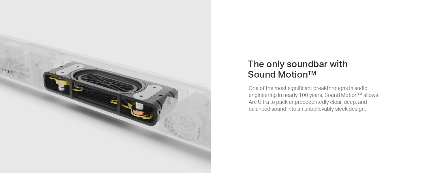 Sound Motion technology