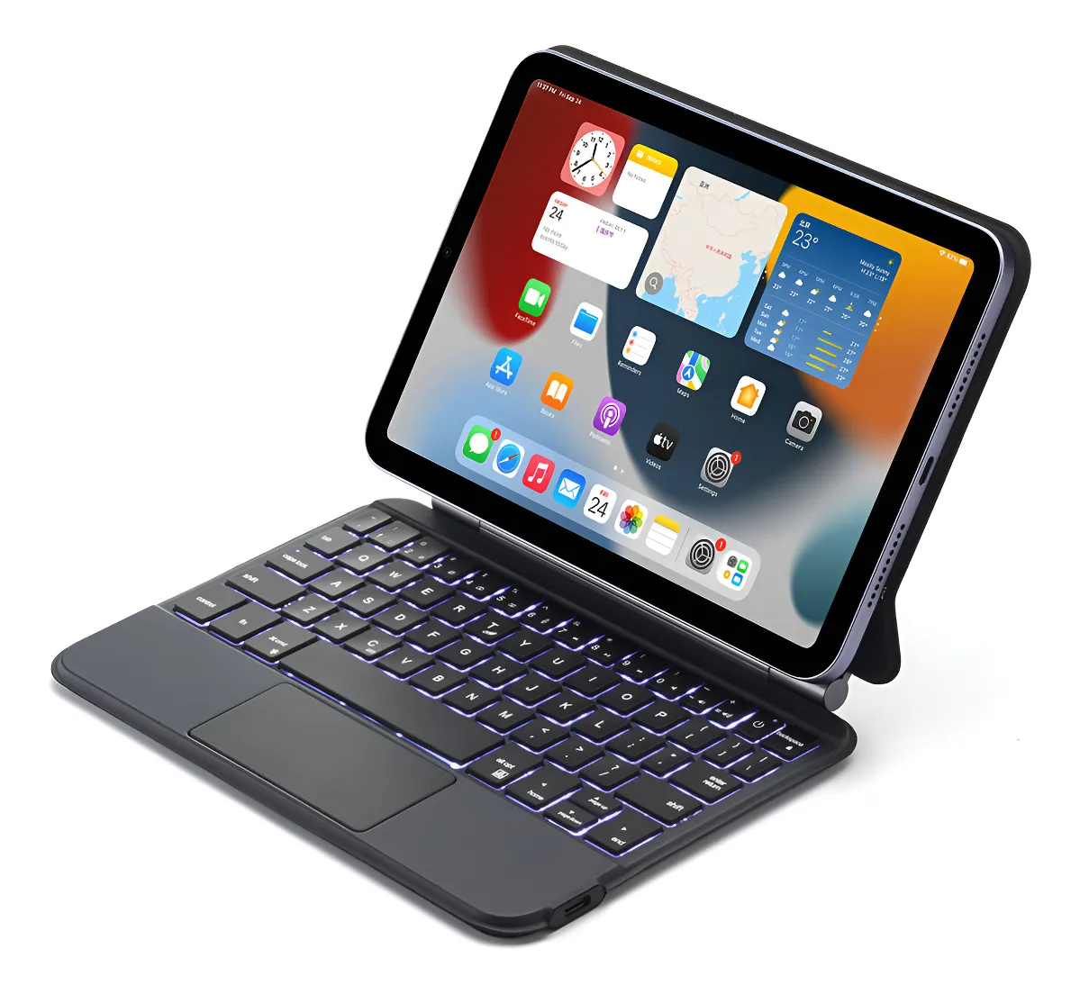 Capa De Teclado Mágico Magnético Para iPad Pro11/air4,air5 - Imagem 12