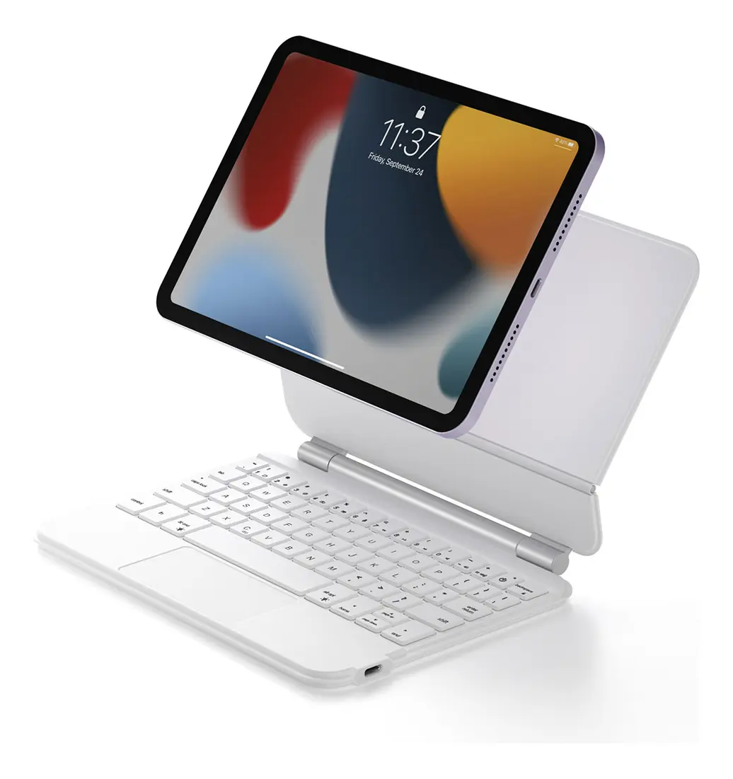 Capa De Teclado Mágico Magnético Para iPad Pro11/air4,air5