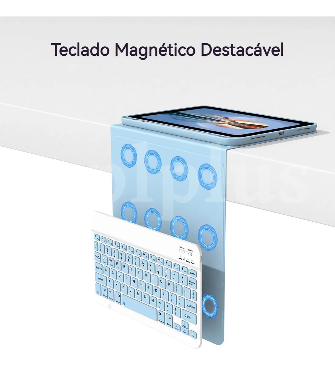 Capa Para iPad Pro 11 Polegadas 2024 Com Teclado+mouse Kit - Imagem 7
