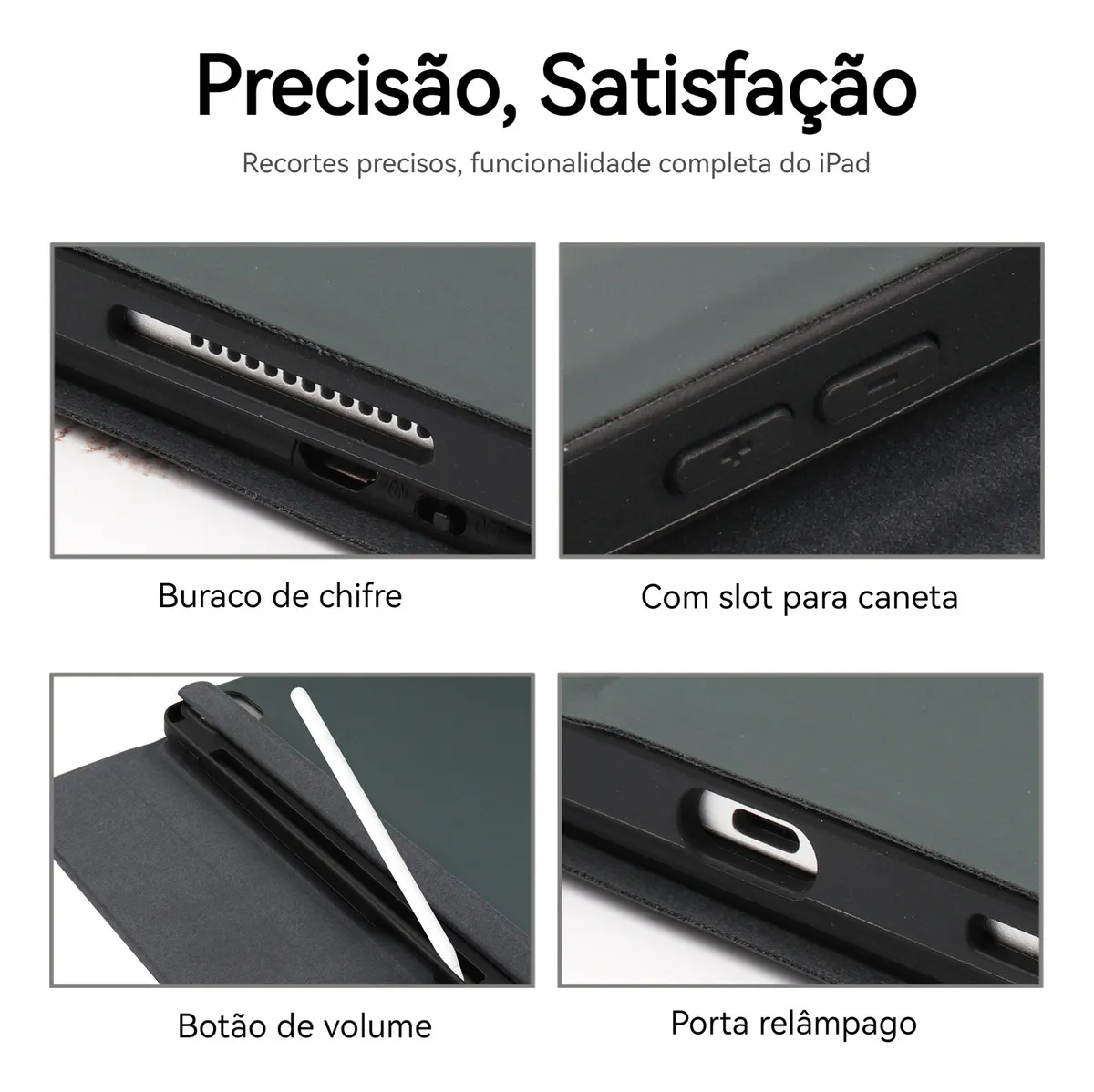 Teclado Redondo, Capa, Mouse Para Samsung S6 Lite P620 P625 - Imagem 9