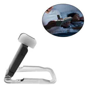 Abajour Proteção Ocular Recarregável Usb Presa Ao Livro Led