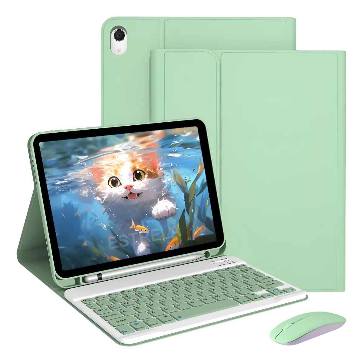 Capa Para iPad Pro 11 Polegadas 2024 Com Teclado+mouse Kit