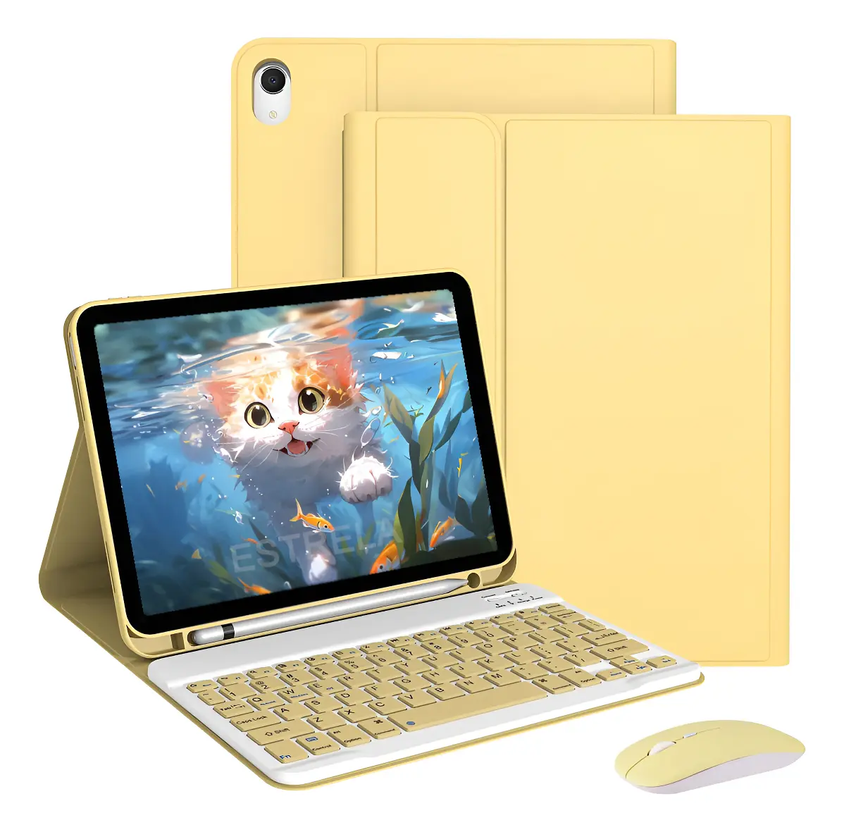Capa Para iPad Pro 11 Polegadas 2024 Com Teclado+mouse Kit - Imagem 11