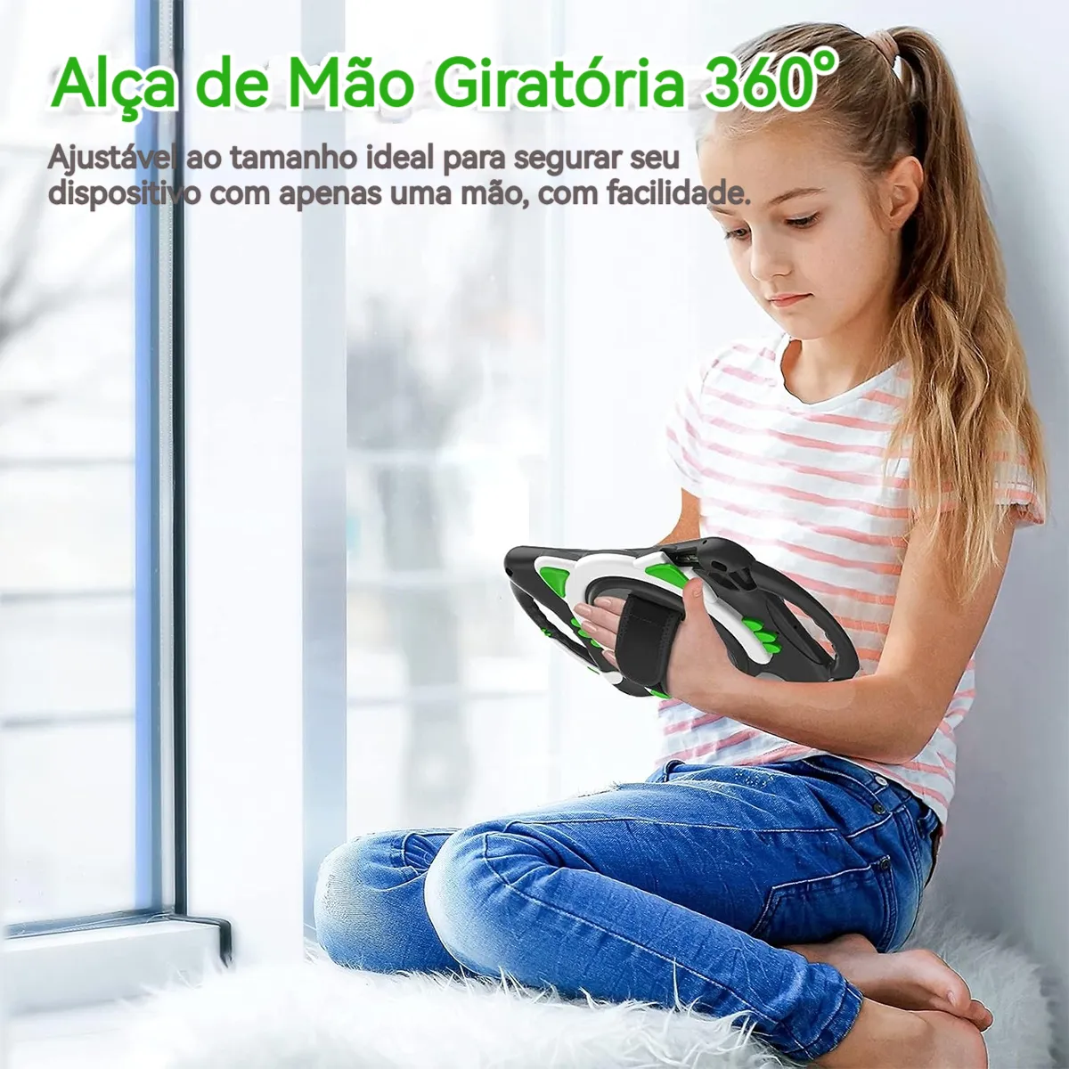 Capa Com Alça Móvel E Suporte Anti -queda Para iPad Series - Imagem 6